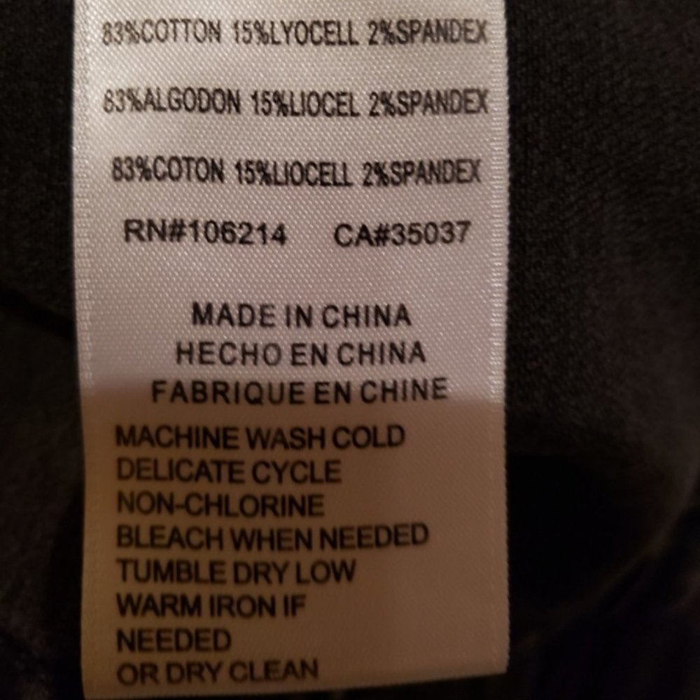 Joe's Jean's Distressed Black Jean Jacket - Picture 5 of 6